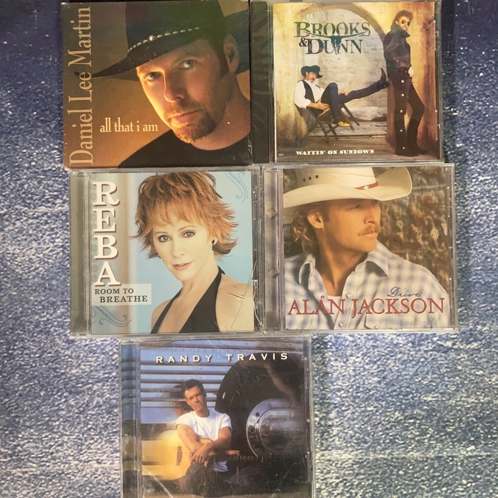 LOT of 5 Country CDs: Various Artist All New Sealed